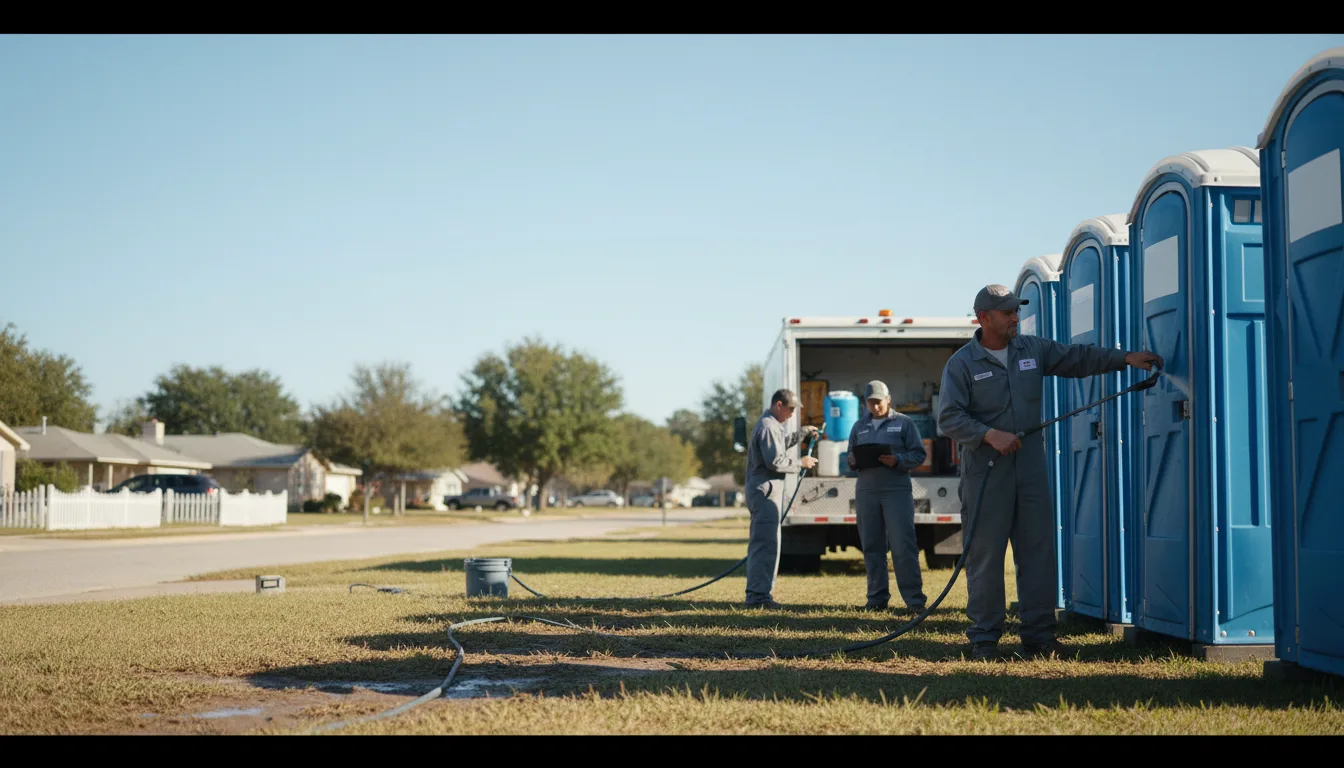 Long-Term Portable Toilet Rental in Mcclusky, ND near me